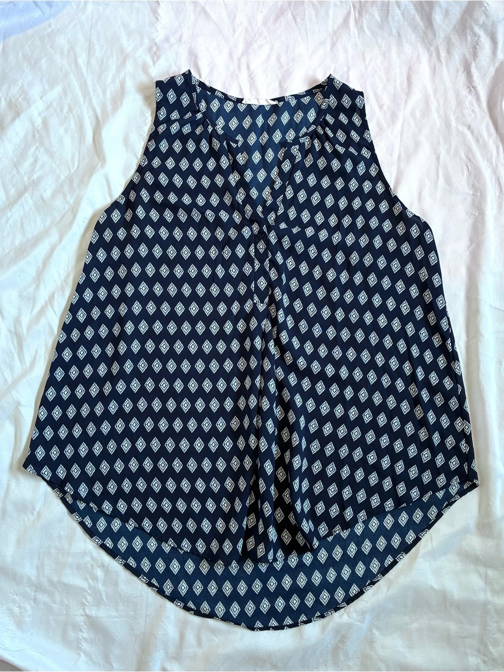 Lush Geometric Flowy Tank Top